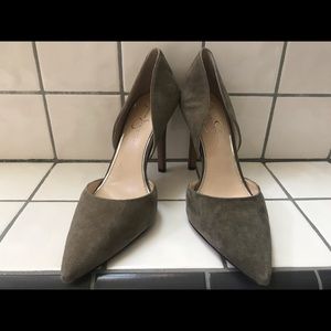 Suede Leather Jessica Simpson Heels